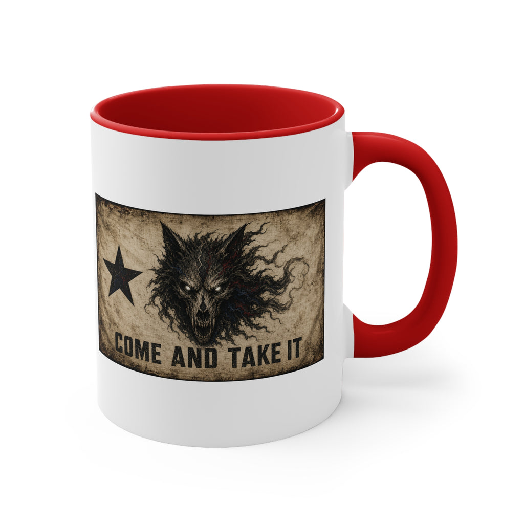 Texas Skull Coffee Mug — Rustic Lone Star Accent Cup
