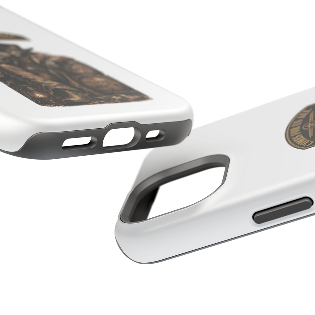 Cowboy Reaper Phone Case — 'Comes For Us All' Magnetic Impact-Resistant Design