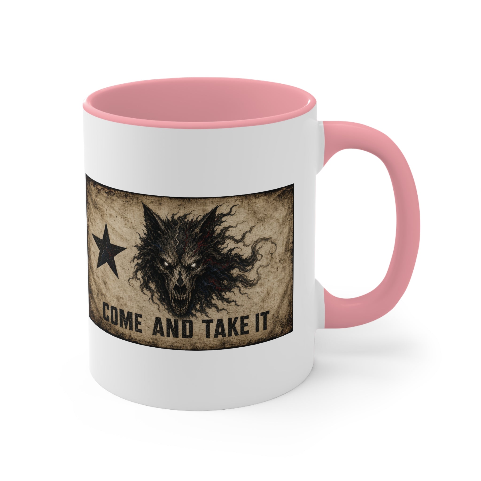 Texas Skull Coffee Mug — Rustic Lone Star Accent Cup