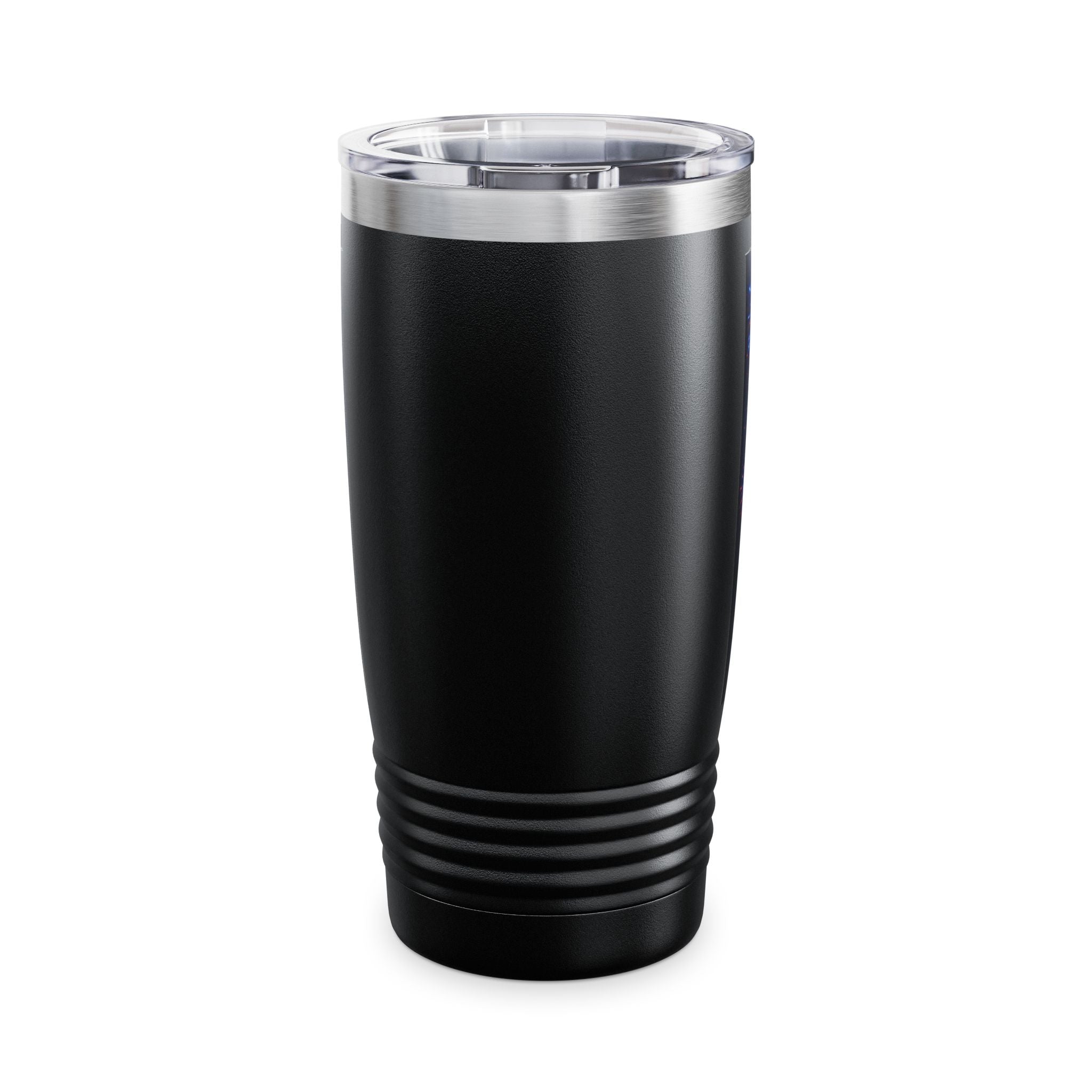 20oz Patriotic Texas Tumbler — 'Comes For Us All' Fireworks Cowboy Design