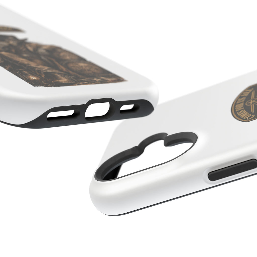Cowboy Reaper Phone Case — 'Comes For Us All' Magnetic Impact-Resistant Design