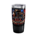 20oz Patriotic Texas Tumbler — 'Comes For Us All' Fireworks Cowboy Design