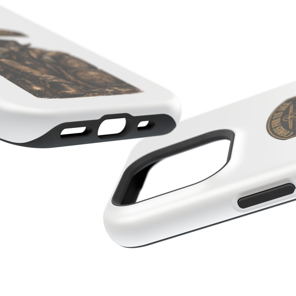 Cowboy Reaper Phone Case — 'Comes For Us All' Magnetic Impact-Resistant Design