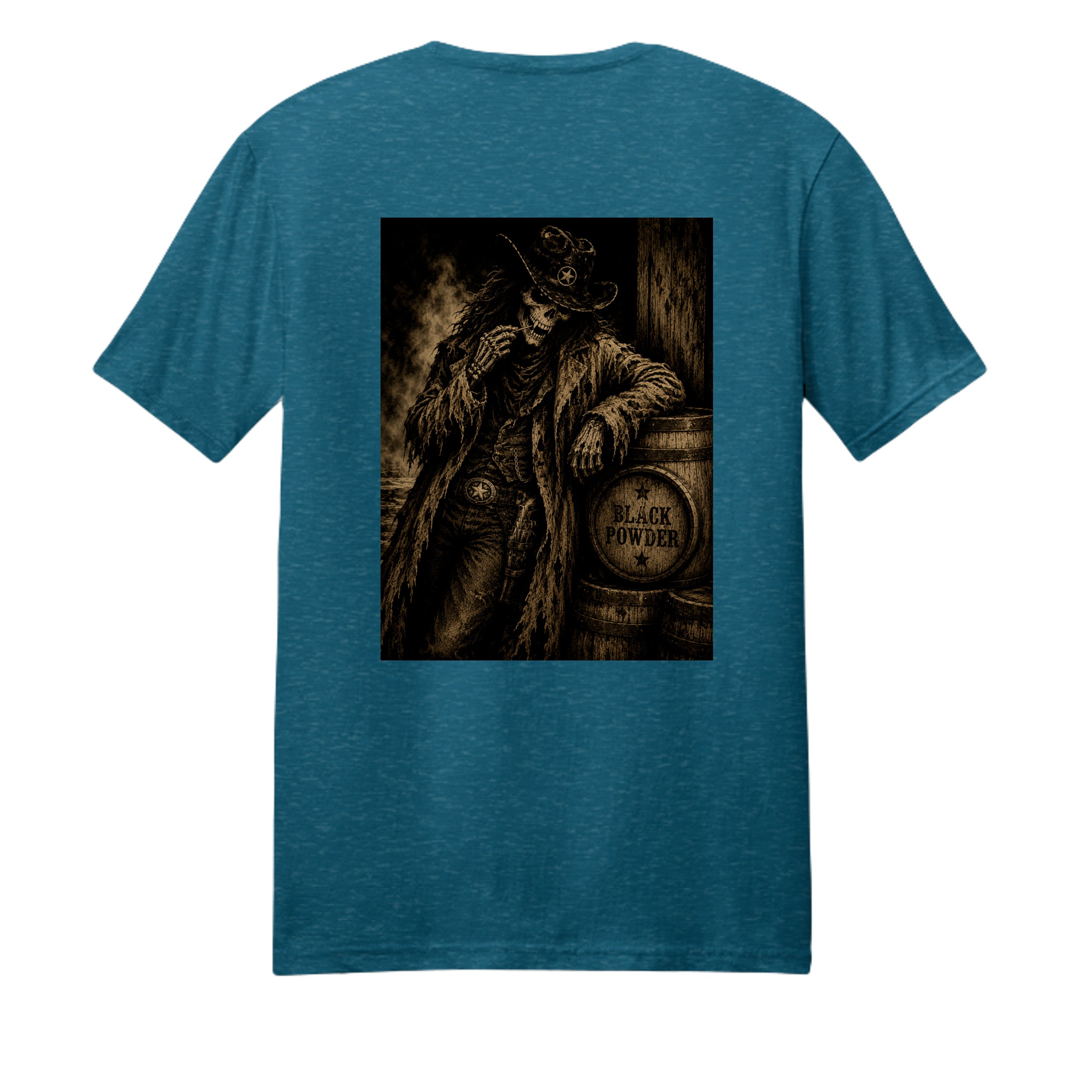 Deep Turquoise Fleck - DM108 - BACK