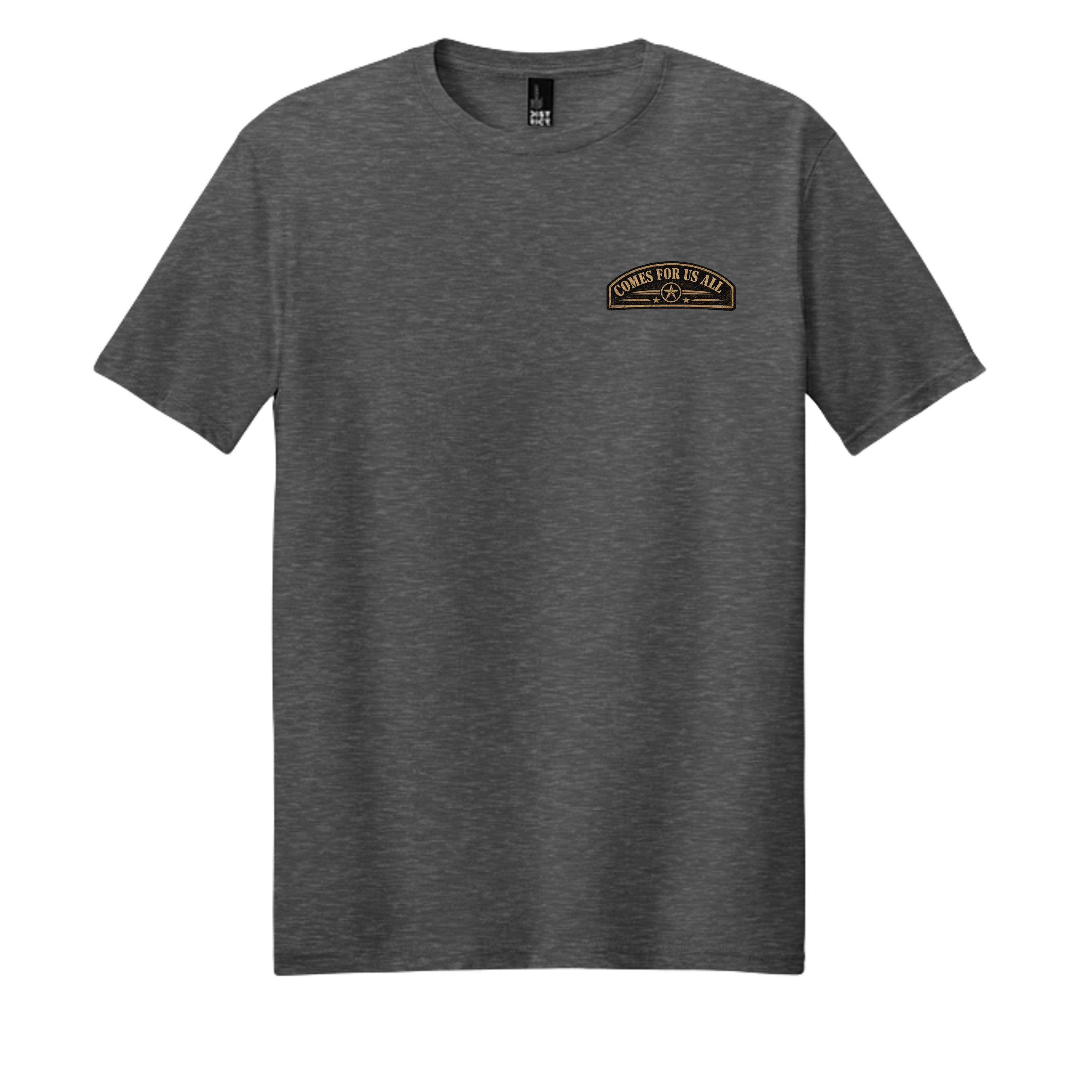 Heathered Charcoal - DM108 - FRONT