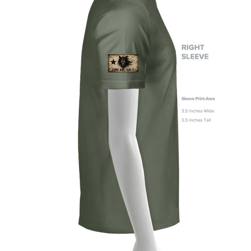 MILITARY GREEN - G200 - SLEEVE_RIGHT
