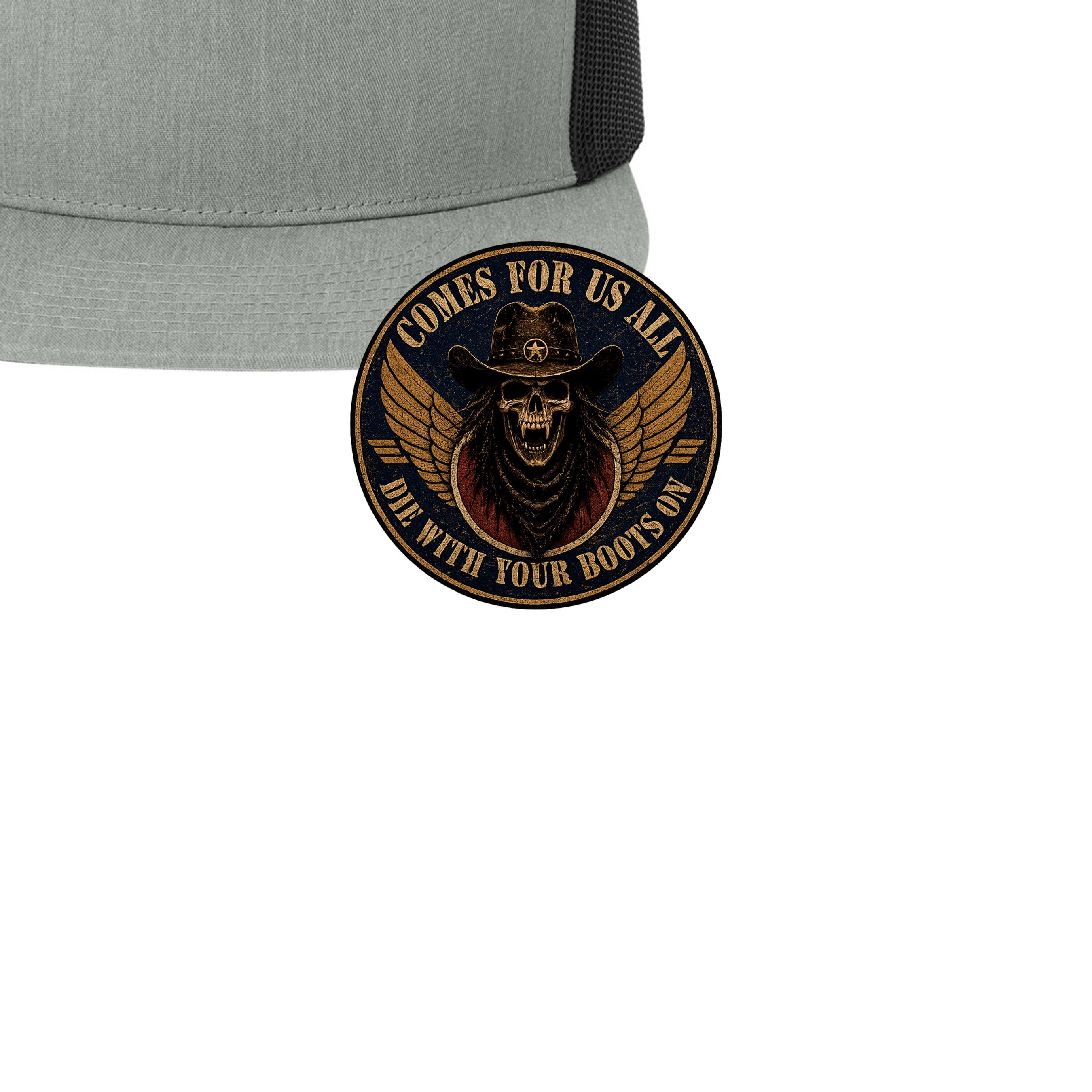 Heather Grey/ Black - STC38 - FRONT