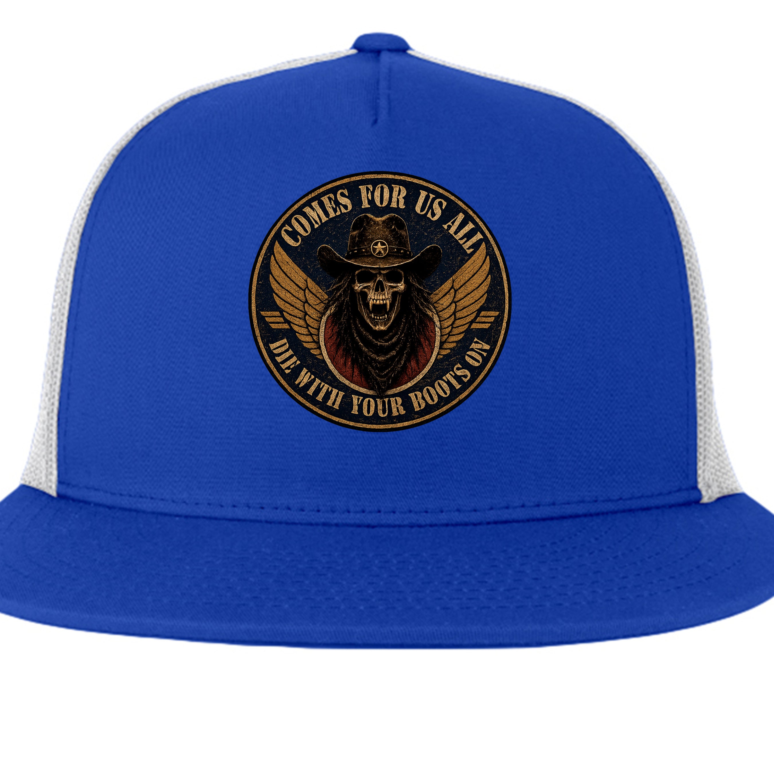 True Royal/ White - STC38 - FRONT