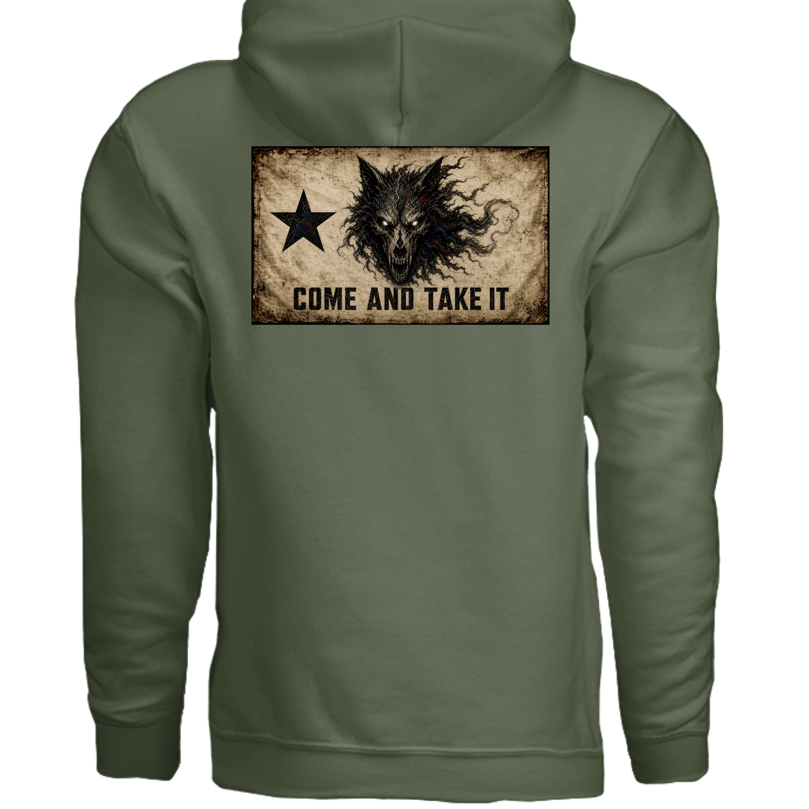 MILITARY GREEN - G185 - BACK