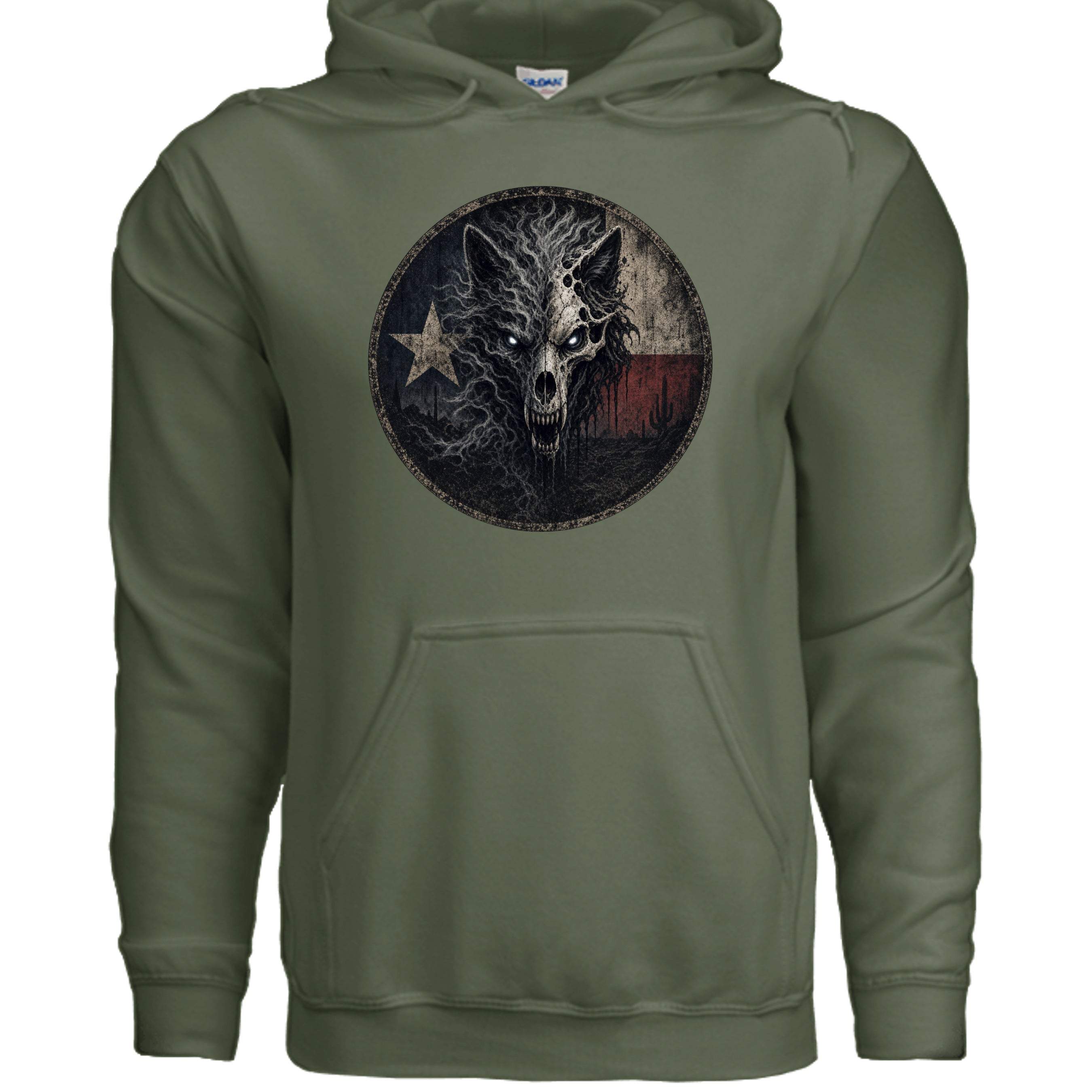 MILITARY GREEN - G185 - FRONT