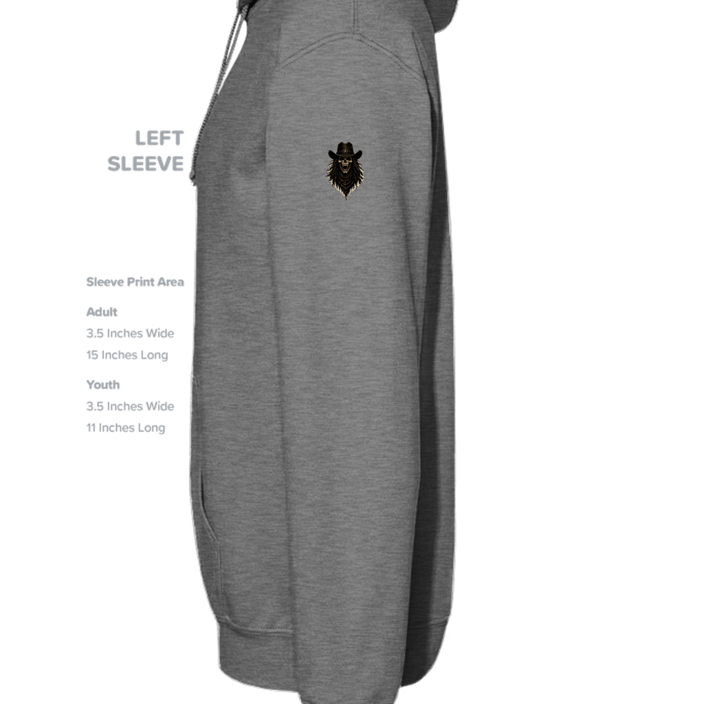 GRAPHITE HEATHER - G185 - SLEEVE_LEFT
