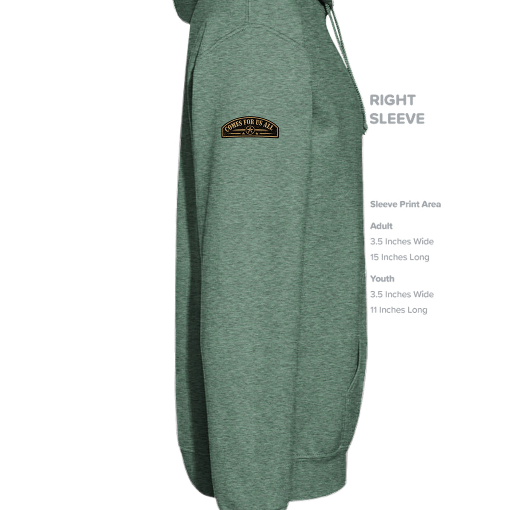 Heather Sport Dark Green - G185 - SLEEVE_RIGHT