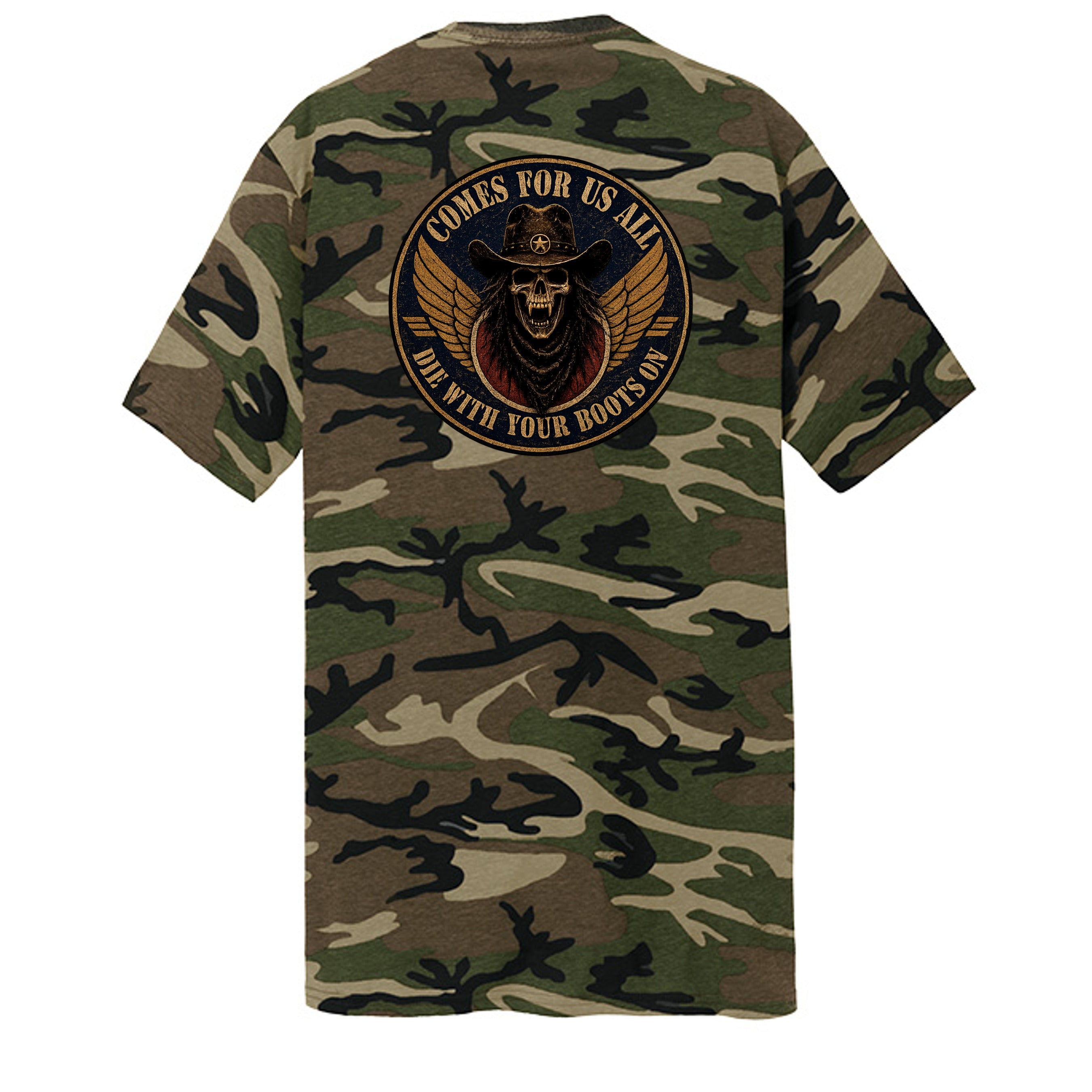 Military Camo - PC54C - BACK