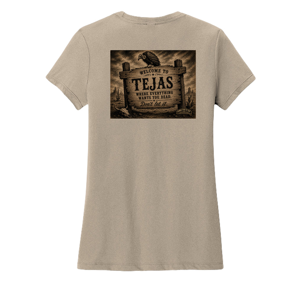 Desert Tan Heather - DM130L - BACK