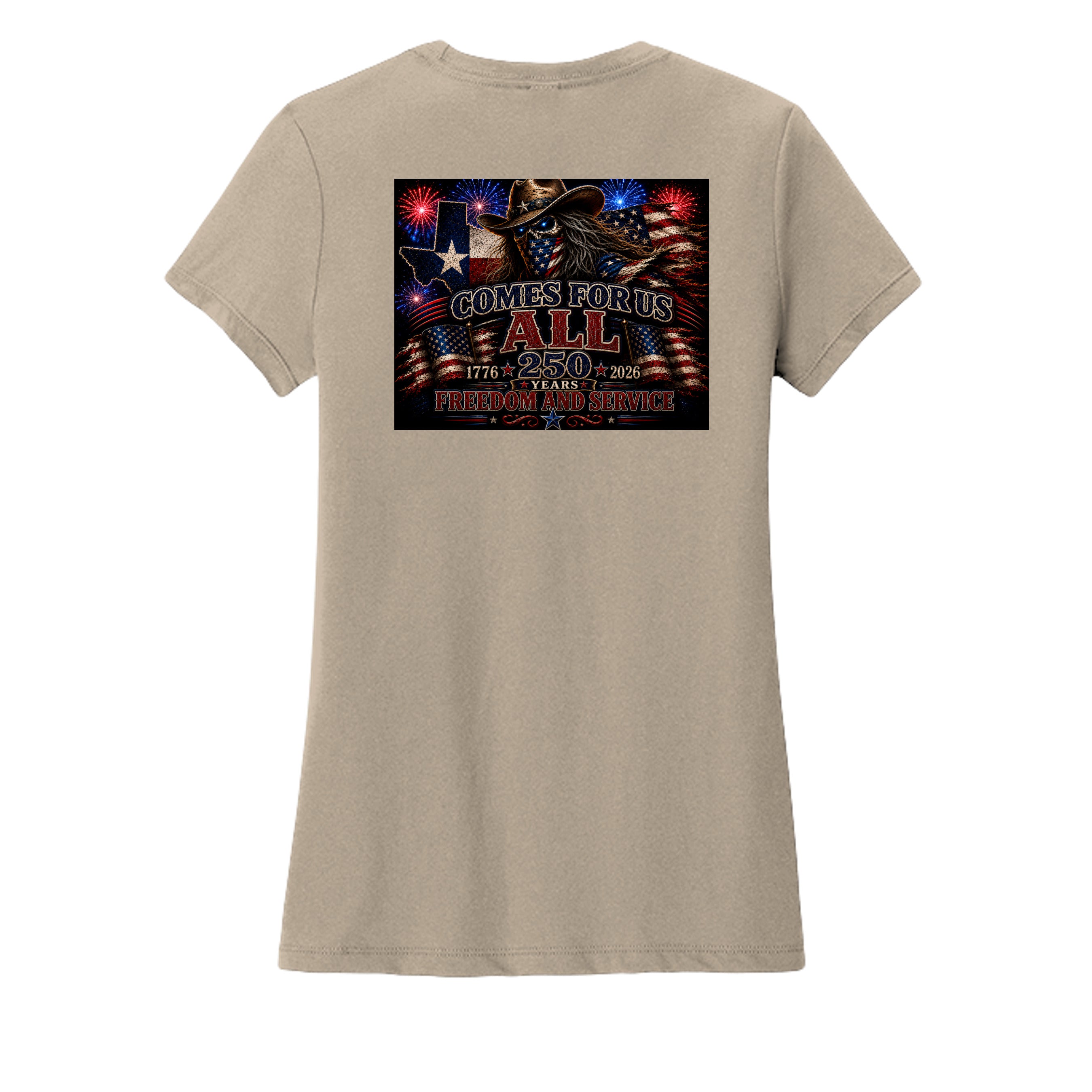 Desert Tan Heather - DM130L - BACK