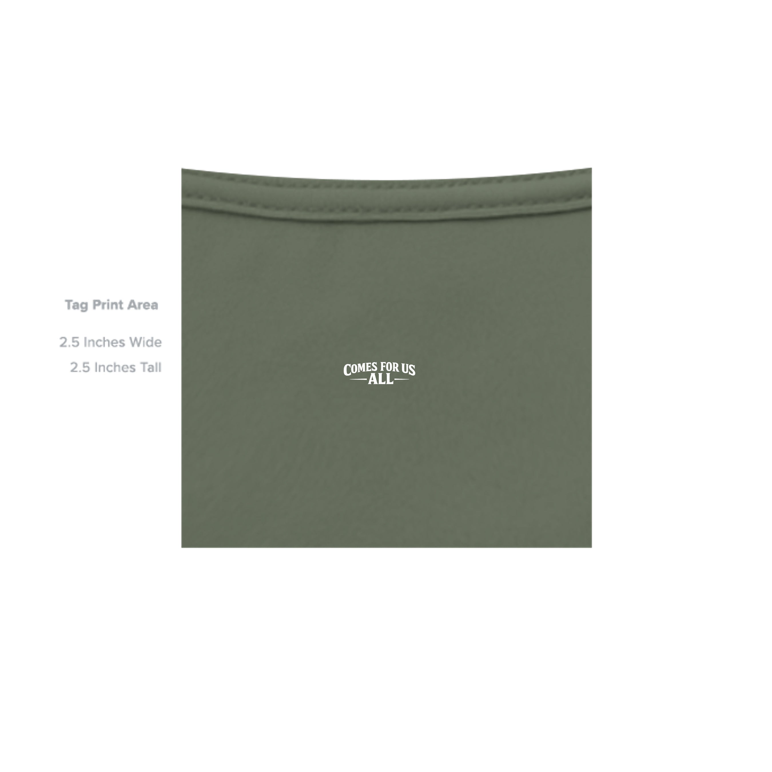 MILITARY GREEN - G200 - INSIDE_TAG_LINE