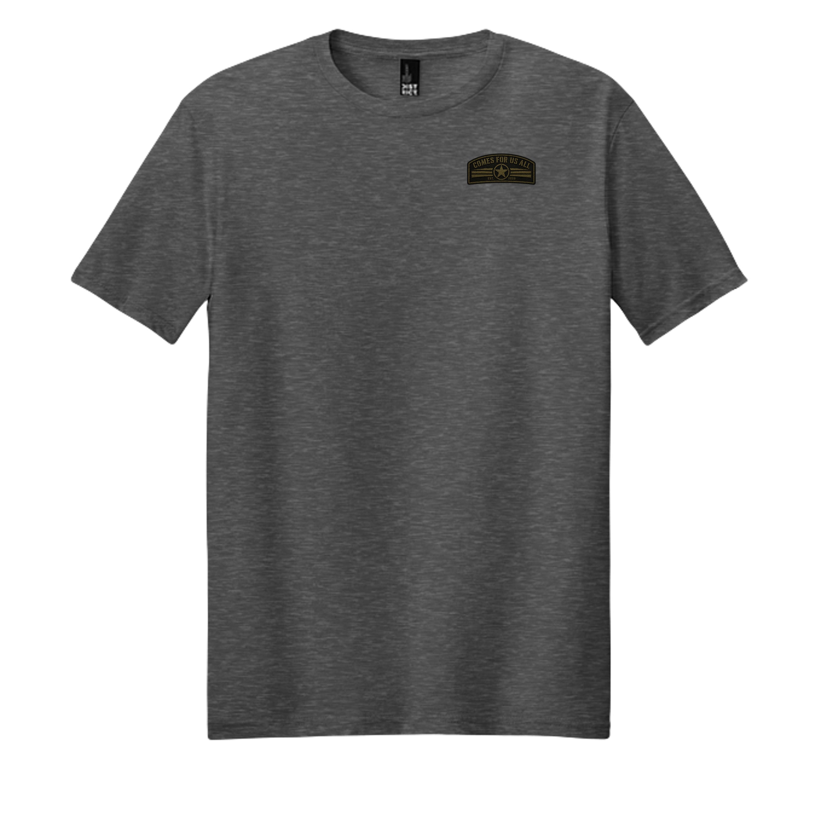 Heathered Charcoal - DM108 - FRONT