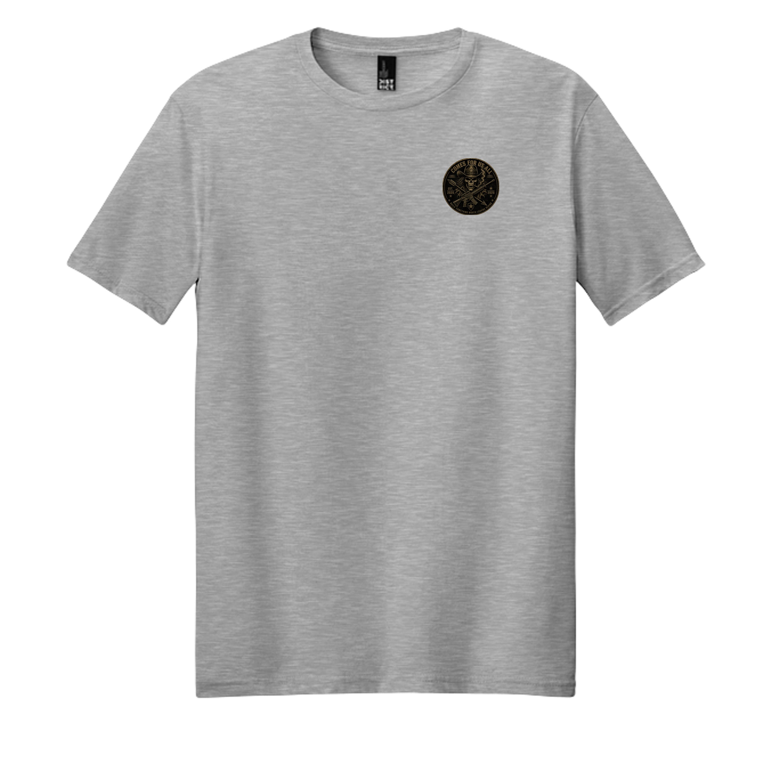 Light Heather Grey - DM108 - FRONT