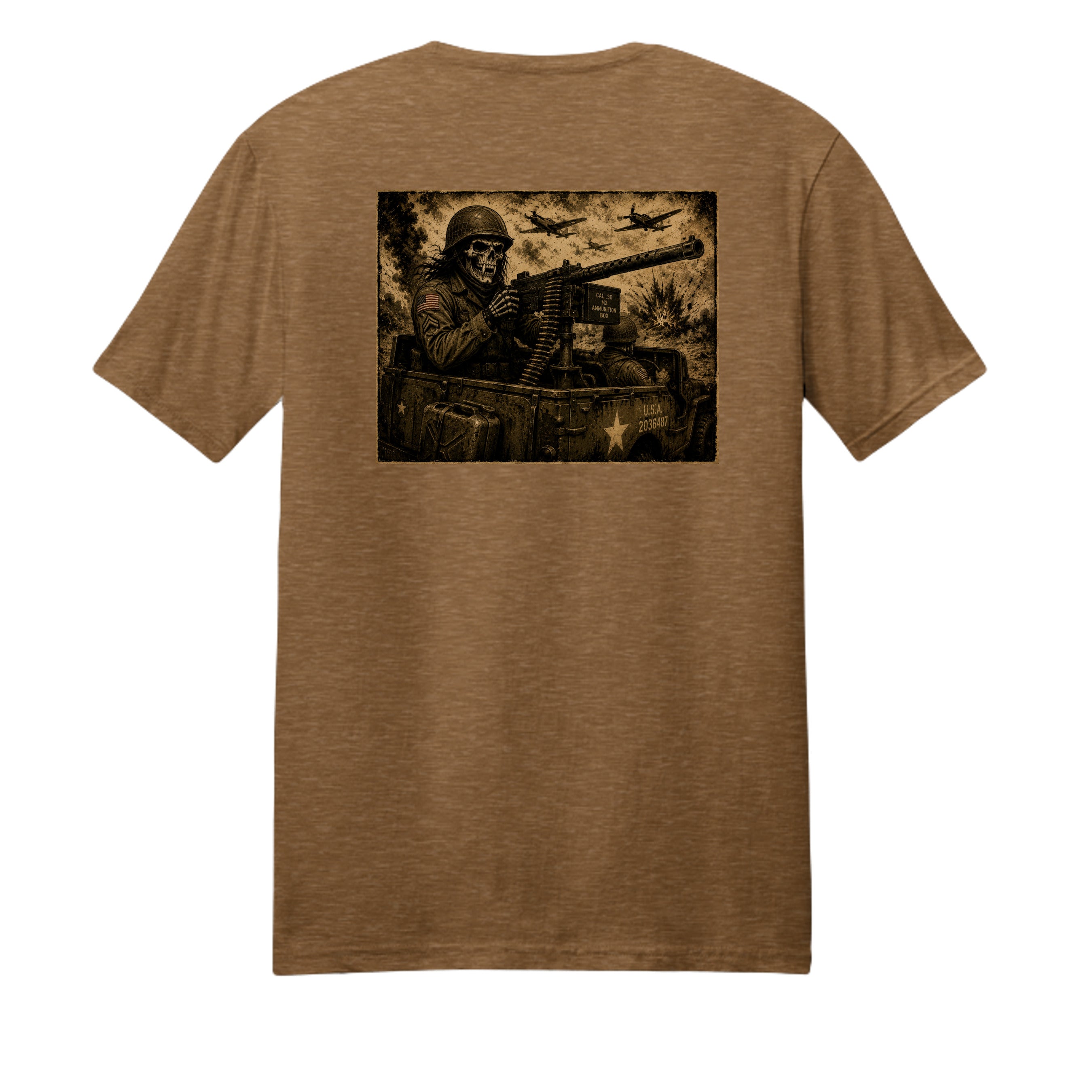 Duck Brown Heather - DM108 - BACK