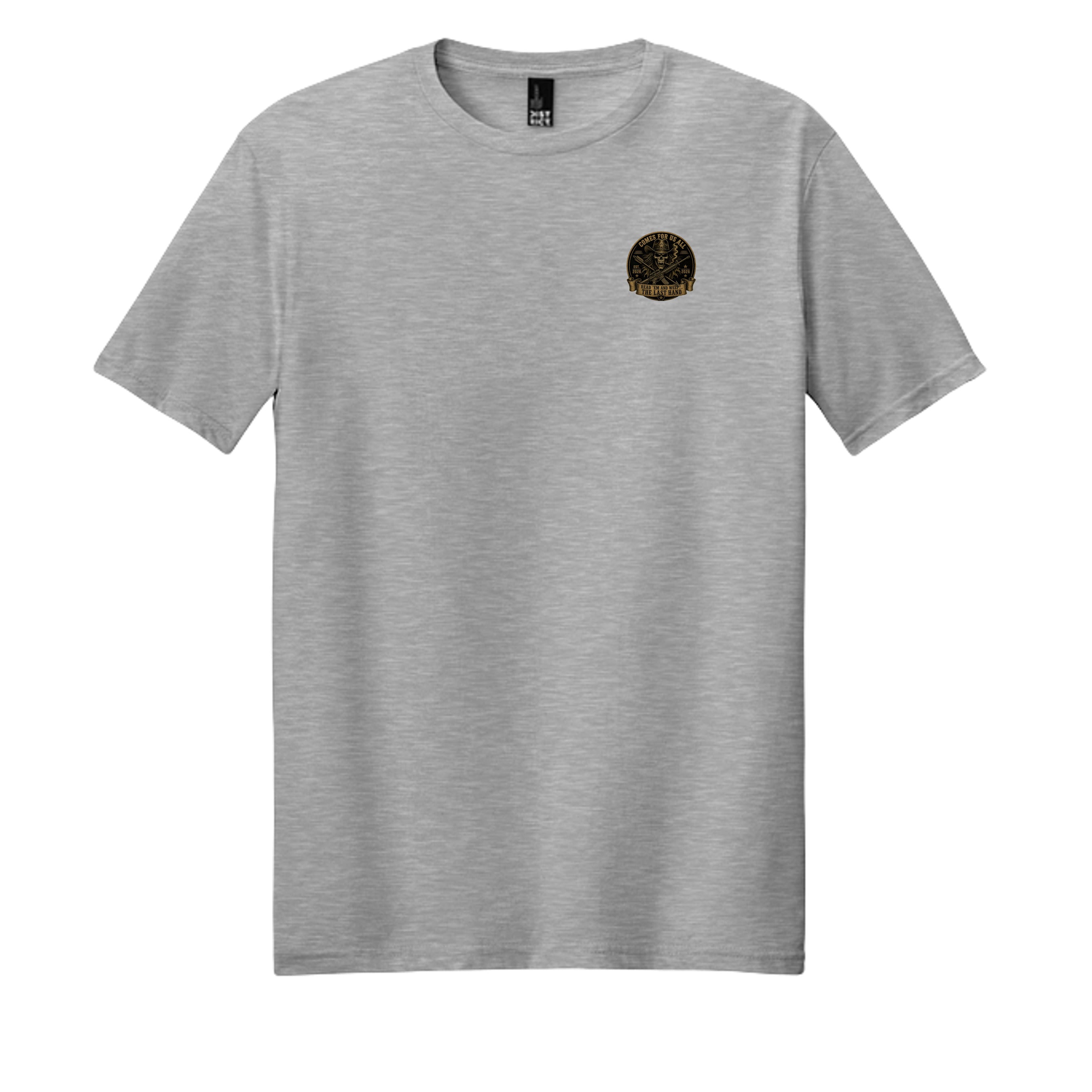 Light Heather Grey - DM108 - FRONT