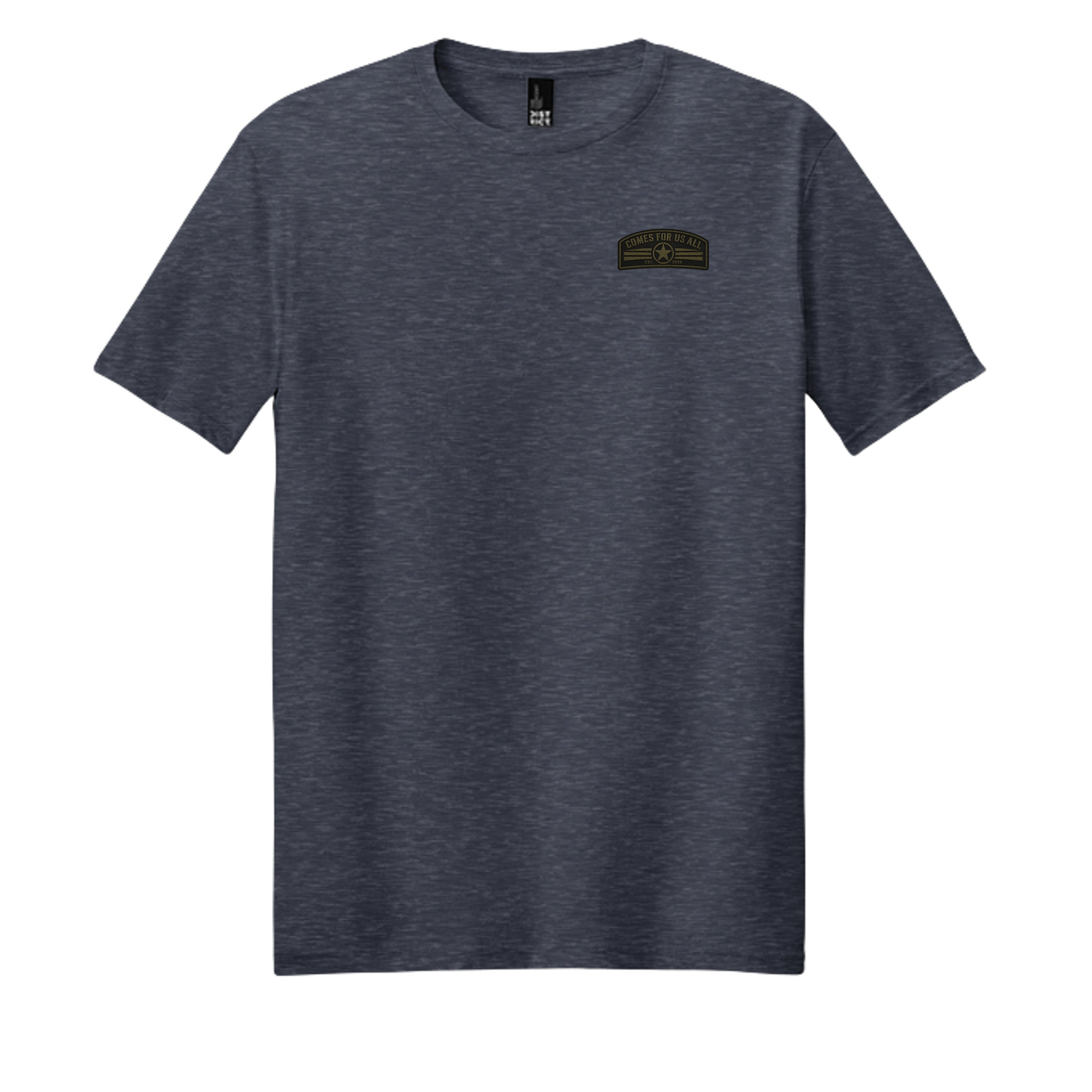 Heathered Navy - DM108 - FRONT