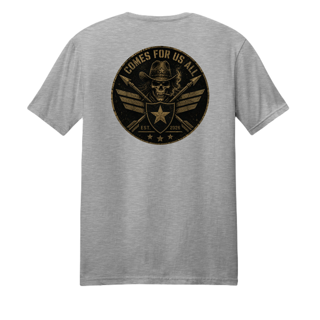 Light Heather Grey - DM108 - BACK